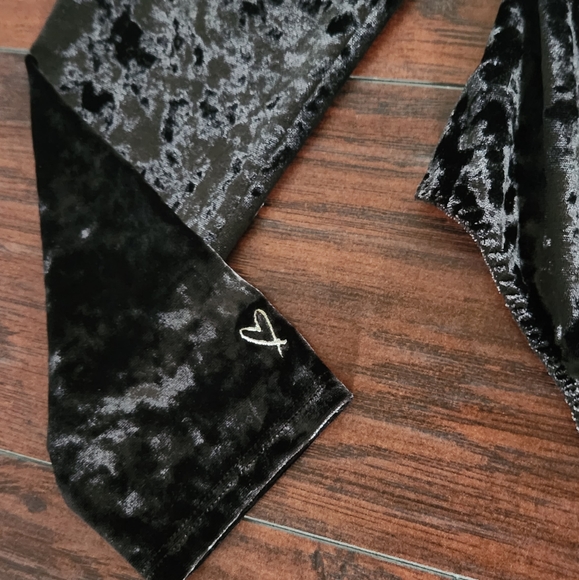 Victoria SECRET Black VELVET BODYSUIT 🕷 - Picture 4 of 7